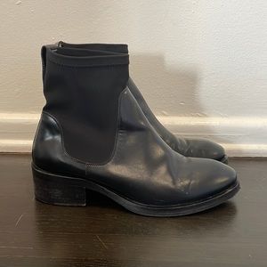 Acne Studios Black Leather Boots